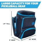 Pickleball Backpack for 2-4 Paddles and Gear