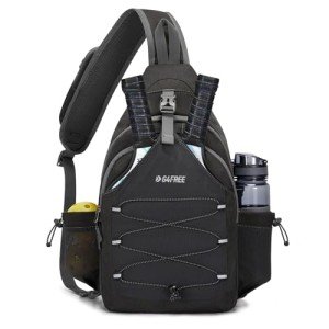 G4Free Lightweight Pickleball Sling Bag - Black