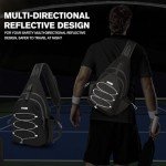G4Free Lightweight Pickleball Sling Bag - Black