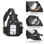 G4Free Lightweight Pickleball Sling Bag - Black