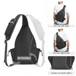 G4Free Lightweight Pickleball Sling Bag - Black