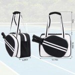 SPOENGRU Stylish Pickleball Tote Bag for Everyone
