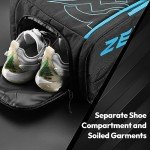 A11N Sports Zenith Pickleball Backpack, Black/Blue