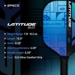 SLK Latitude 2.0 Graphite Pickleball Paddle