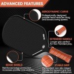 3K Carbon Fiber Pickleball Paddle with Spin Grip