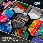 SLK Helix Pro Pickleball Paddle - Gold Maze