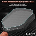 CZRR USA Approved Carbon Fiber Pickleball Paddle