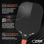 CZRR USA Approved Carbon Fiber Pickleball Paddle