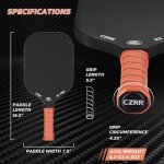 CZRR USA Approved Carbon Fiber Pickleball Paddle