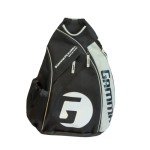 GAMMA Adjustable Pickleball Sling Bag - Black/Gray