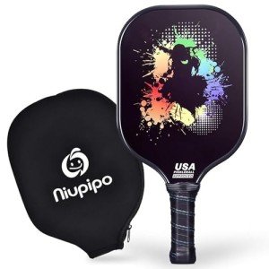 Niupipo Graphite Pickleball Paddle with Cushion Grip