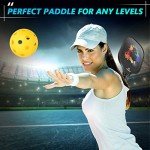 Niupipo Graphite Pickleball Paddle with Cushion Grip