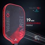 Diadem Warrior Carbon Fiber Pickleball Paddle Red