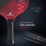Diadem Warrior Carbon Fiber Pickleball Paddle Red