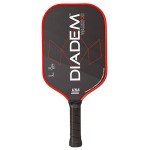 Diadem Warrior Carbon Fiber Pickleball Paddle Red