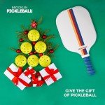 Brooklyn Pickleball Co. Carbon Fiber Paddle - White