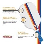 Brooklyn Pickleball Co. Carbon Fiber Paddle - White