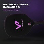 Vatic Pro Prism Flash Carbon 16mm Pickleball Paddle