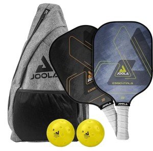 JOOLA Essentials Pickleball Set with 2 Paddles, Balls