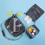 Insulated Pickleball Tote Bag with Shoe Pouch