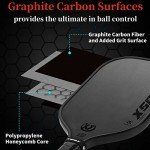 XS XSPAK Carbon Fiber Pickleball Paddle with Grip