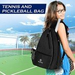 ELEAMY Large Pickleball Sling Bag with Pockets