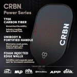 CRBN 3X Power Series Carbon Fiber Pickleball Paddle