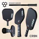 CRBN 3X Power Series Carbon Fiber Pickleball Paddle