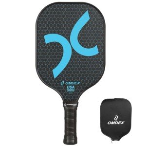 OMDEX V5 Carbon Fiber Pickleball Paddle Set