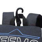 ZEEMO Black Pickleball Bag with Shoe Compartment