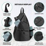 Versatile Pickleball Backpack with Water Bottle Pocket