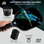 AOBORTY Lightweight Graphite Pickleball Paddle Set
