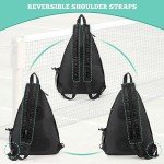 Versatile Pickleball Backpack with Water Bottle Pocket