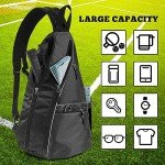 Versatile Pickleball Backpack with Water Bottle Pocket