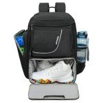 Jaffzora Pickleball Paddle Bag with Shoe Compartment