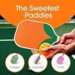 Tangerine Pickleball Paddle - Lightweight & Stylish Design