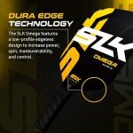Selkirk SLK Omega Yellow Carbon Pickleball Paddle