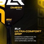 Selkirk SLK Omega Yellow Carbon Pickleball Paddle