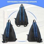 Versatile Pickleball Backpack with Water Bottle Pocket