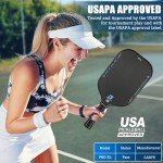 GARYE Pro-XL Carbon Fiber Pickleball Paddle Set