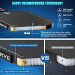 GARYE Pro-XL Carbon Fiber Pickleball Paddle Set