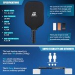 GARYE Pro-XL Carbon Fiber Pickleball Paddle Set