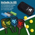 YILLOG USAPA Approved Pickleball Paddle Set of 4
