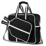 DZLION Crossbody Pickleball Tote Bag for Paddles