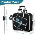 DZLION Crossbody Pickleball Tote Bag for Paddles