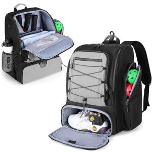 GOBUROS Pickleball Backpack for 4 Paddles