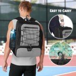 GOBUROS Pickleball Backpack for 4 Paddles