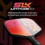 SLK Latitude 2.0 Graphite Pickleball Paddle
