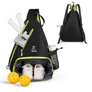Adjustable Pickleball Backpack with Shoe Compartment