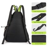 Adjustable Pickleball Backpack with Shoe Compartment